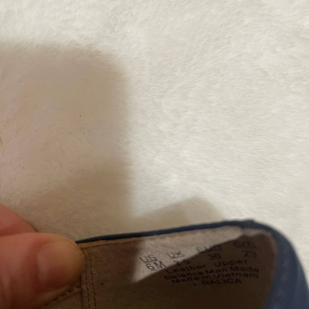 Franco Sarto L-Balica Navy Blue Loafers - Picture 4 of 8